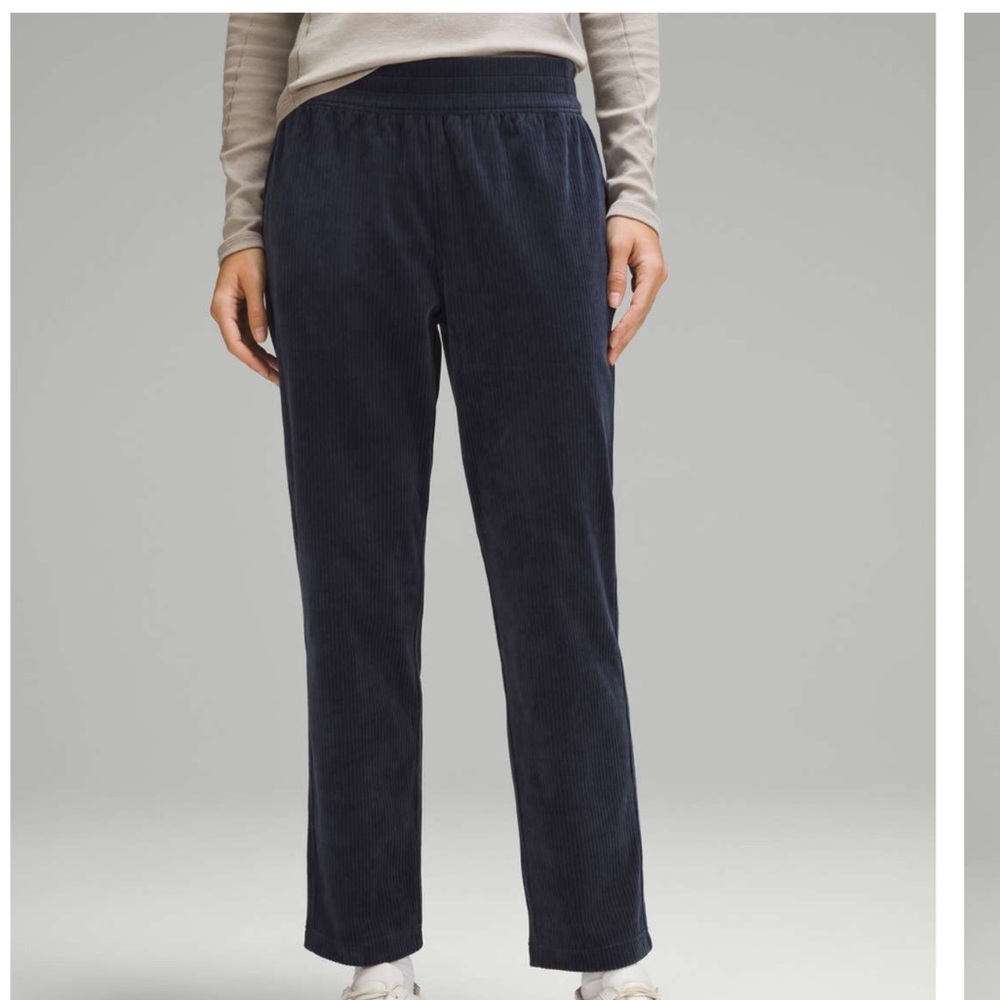 Lulu Scuba Cord Pant 7/8